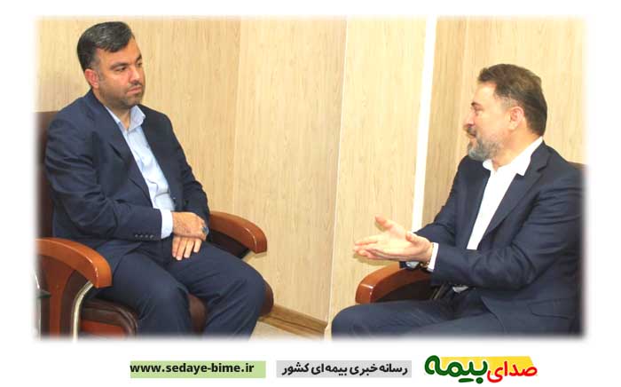 دیدار دوستانه مدیرعامل بیمه تعاون با همتای خود در بیمه میهن، یونس مظلومی، خبرگزاری بیمه، صدای بیمه، اخبار بیمه، بیمه نیوز