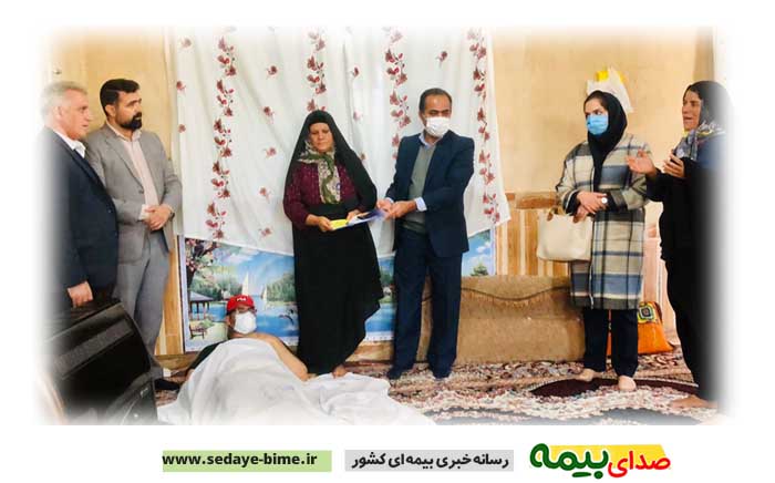 پرداخت چك خسارت 32 میلیارد ریالی دیه به مصدوم حادثه از طرف بیمه دانا، اخبار بیمه، صدای بیمه، سایت خبری بیمه، اخبار بیمه دانا